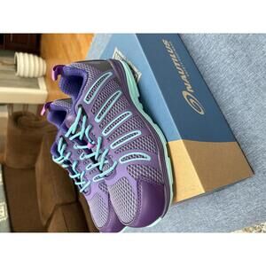 Nautilus Women's Purple and Aqua Sport Shoes 8 Wide